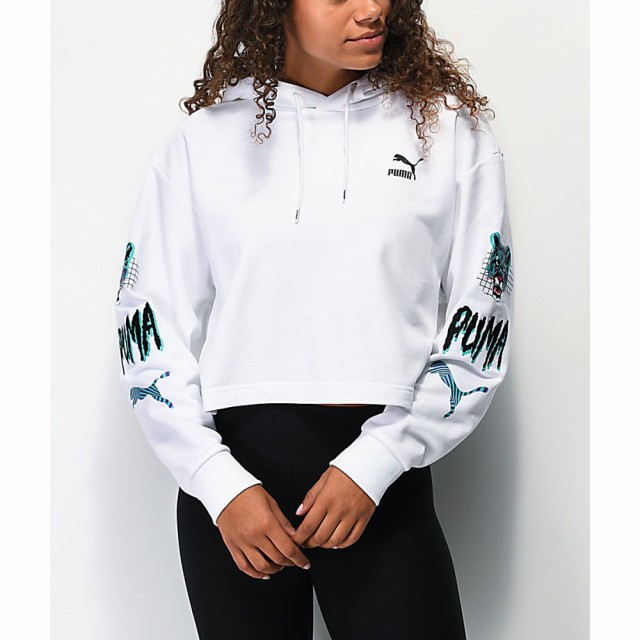 white puma sweatshirt