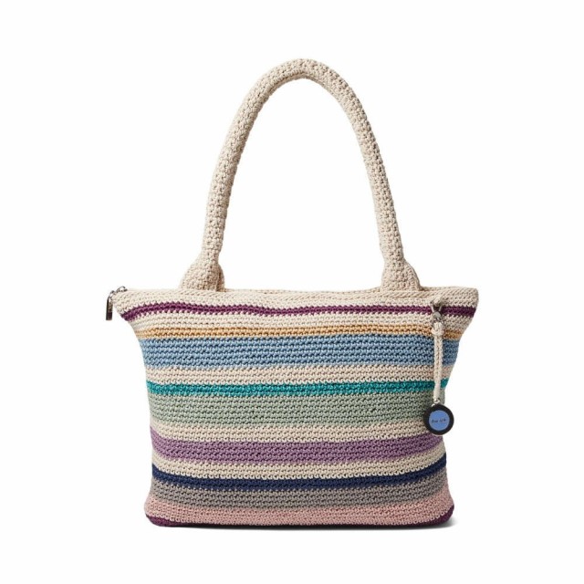 ザ サク The Sak レディース トートバッグ バッグ Crafted Classics Crochet Carryall Mendocino Stripe