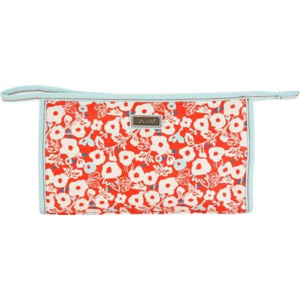 カレンコム Hadaki by Kalencom レディース ポーチ Printed Coated Toiletry Pod Berry Blossom Red カレンコム Hadaki by Kalencom レディース ポーチ Printed Coated Toiletry Pod Berry Blossom Red