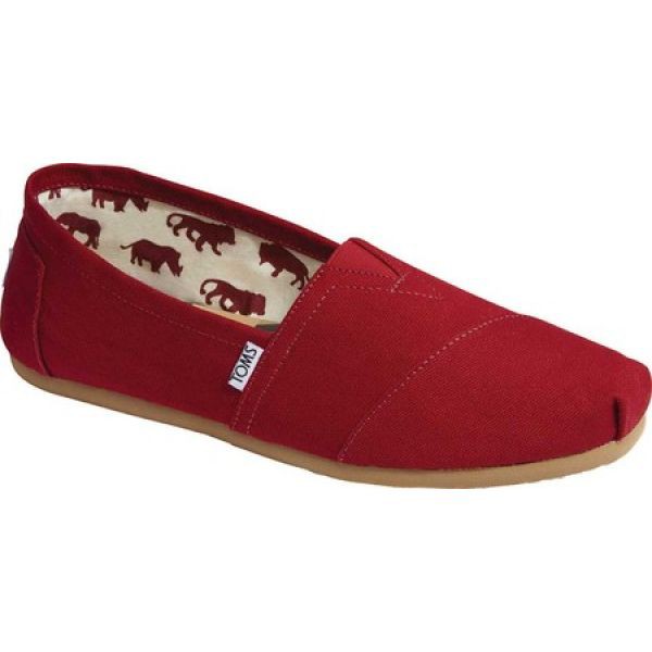 トムス Toms メンズ スリッポン フラット シューズ 靴 Classic Alpargata Slip On Shoe Red Canvasの通販はau Pay マーケット フェルマート 商品ロットナンバー