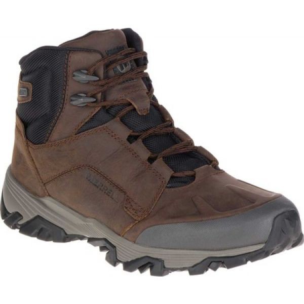 メレル Merrell メンズ ブーツ シューズ 靴 Coldpack Ice Mid Polar Waterproof Boot Clay Nubuck Mesh