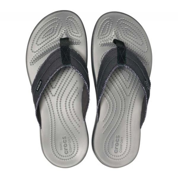 crocs comfort flip flops