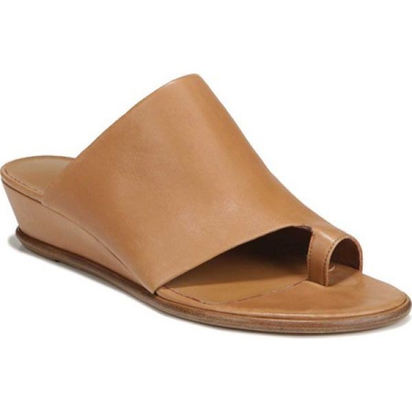 お気に入りの ヴィンス Vince レディース サンダル・ミュール シューズ・靴 Darla Toe Loop Leather Sandal Almond Memory, 久万高原町 eccdf657