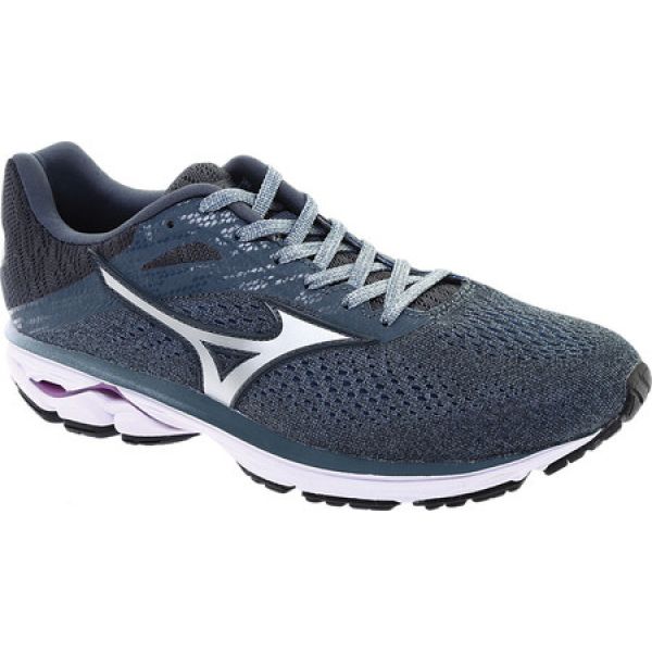 【期間限定】 ミズノ Mizuno レディース シューズ・靴 ランニング・ウォーキング Wave Rider 23 Running Shoe Citadel/Glacier Gray, モモイシマチ edec4b3d