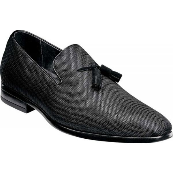 【新品本物】 ステイシー アダムス Stacy Adams メンズ 革靴・ビジネスシューズ シューズ・靴 Tazewell Plain Toe Tassel Slip-On Black, コーヒー豆 焙煎即日発送田代珈琲 3753c3cb