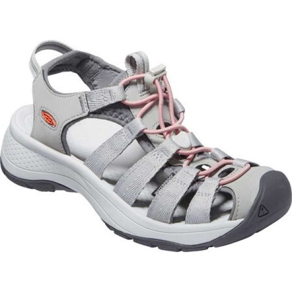 激安セール キーン West Pay Keen レディース Fisherman サンダル ミュール フィッシャーマンサンダル シューズ 靴 Astoria West Fisherman Sandal Grey Coral 会計そふとproshop 99d1b6 Cdsdp Org