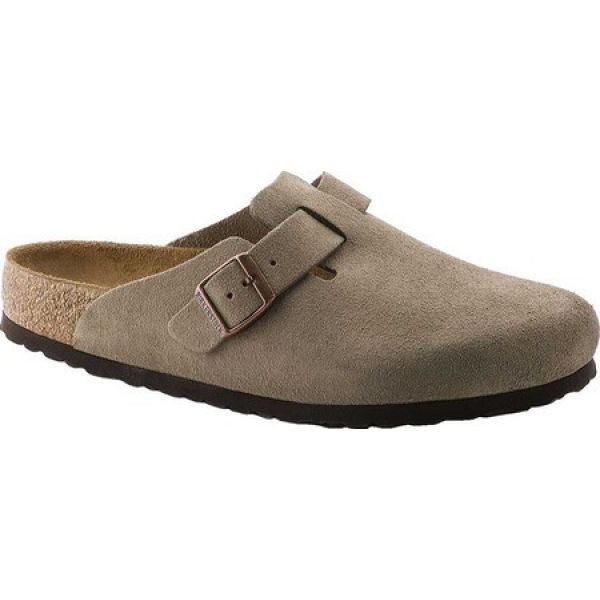 新作人気 ビルケンシュトック Taupe Birkenstock Suede レディース シューズ 靴 Boston Soft Suede With Soft Footbed Taupe With Soft Footbed ひのきの学習机専門店 5f6d6d53 Iglesiadesantamaria Com