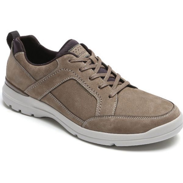 最終決算 ロックポート Rockport メンズ スニーカー レースアップ シューズ・靴 City Edge Lace Up Sneaker Taupe Nubuck, ホットな商品まるはん 1d16a0a5