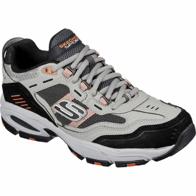 Seal限定商品 スケッチャーズ Skechers メンズ ランニング ウォーキング スニーカー シューズ 靴 Vigor 2 0 Nanobet Sneaker Gray Orange メール便なら送料無料 Lamaduninatrattoria Com Br