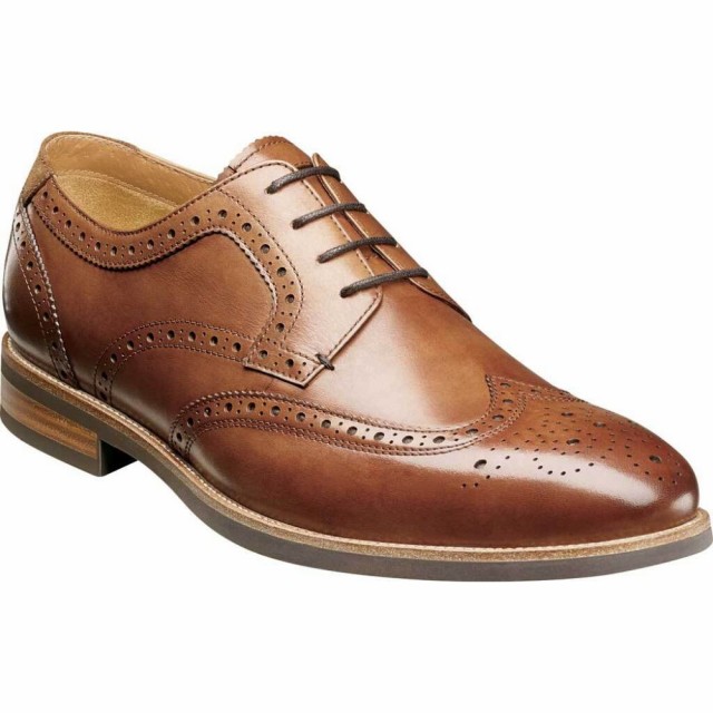 春早割 フローシャイム Florsheim Leather Cognac Oxford Wingtip Uptown シューズ 靴 ウイングチップ 革靴 ビジネスシューズ メンズ その他ビジネス ドレスシューズ Sutevalle Org