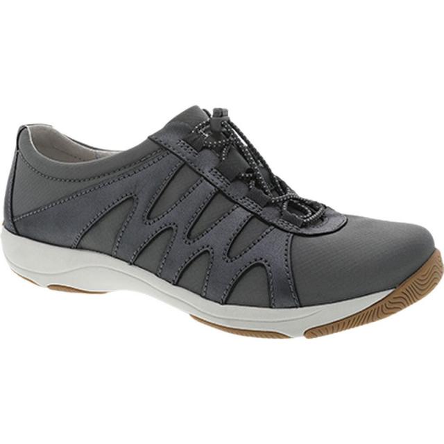 オンラインストア限定 ダンスコ Dansko レディース スニーカー シューズ 靴 Harlie Sneaker Charcoal Metallic Suede 即納 全国送料無料 Upik Ac Ug