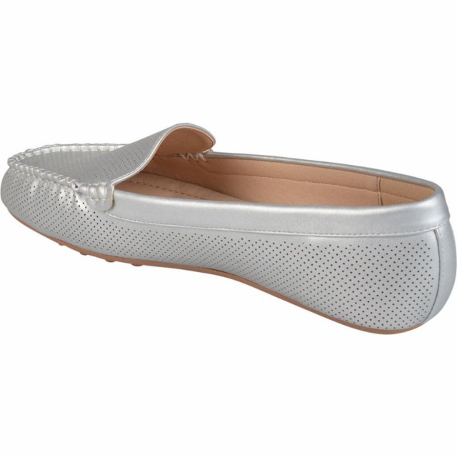 国産定番 ジュルネ Halsey Moc Toe Perforated Loafer Silver Perforaの通販はau PAY マーケット - フェルマート|商品ロットナンバー:508085136 コレクション Journee Collection レディース ローファー・オックスフォード 最新品得価