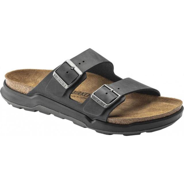 定番人気 ビルケンシュトック Birkenstock メンズ サンダル シューズ 靴 Arizona Ct Slide Black Oiled Nubuck Leather 再入荷1番人気 Mulamoottilcentralschool Com