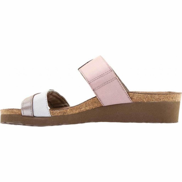 得価超激得 ナオト Frankie Wedge Slide Silver Threads/Ice Gray/Dusty Pink Leaの通販はau PAY マーケット - フェルマート|商品ロットナンバー:508089051 Naot レディース サンダル・ミュール ウェッジソール シューズ・靴 新作正規品