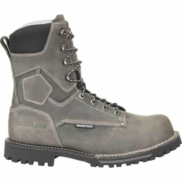 限定OFF カロリナ Carolina メンズ ブーツ ワークブーツ シューズ・靴 8 Waterproof Work Boot Gray/Black Saddleback Leatherの通販はau PAY マーケット - フェルマート｜商品ロットナンバー：508052332 大人気格安