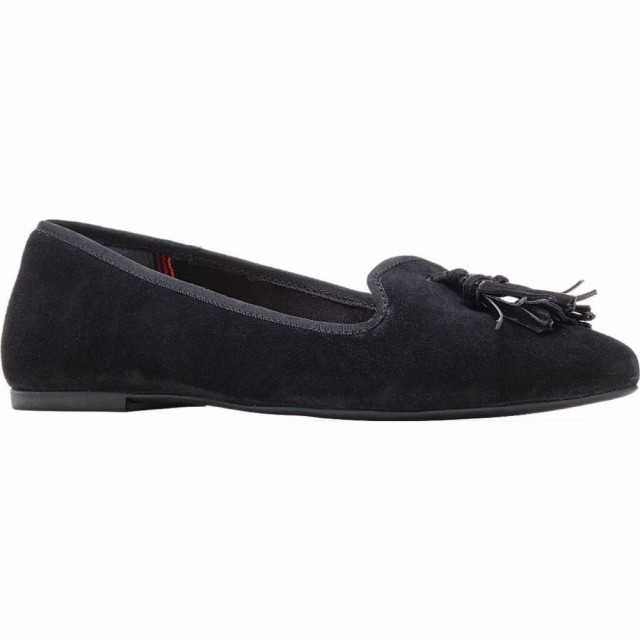 限定価格セール ハッシュパピー Hush Puppies レディース スリッポン フラット シューズ 靴 Sadie Tassel Slip On Black Suede 定番人気 Www Bnooon Com