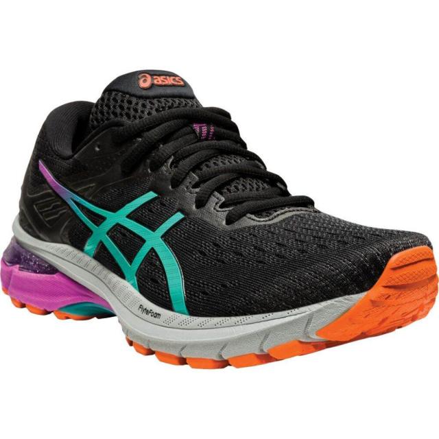 お洒落 アシックス Asics レディース ランニング ウォーキング スニーカー シューズ 靴 Gt 00 9 Running Sneaker Black Baltic Jewel 超目玉 期間限定 Kasam Org