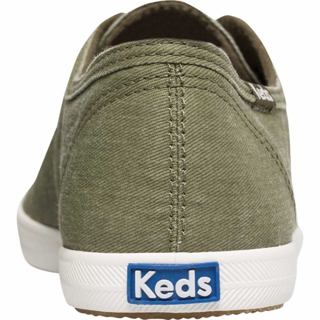 中華のおせち贈り物のスリッポン フラット Organic ケッズ 靴 シューズ Sneaker レディース Keds Organic シューズ 靴 スニーカー Slip Washed Chillax Organic Twill On Sneaker Olive W ランキング1位即発送可能の