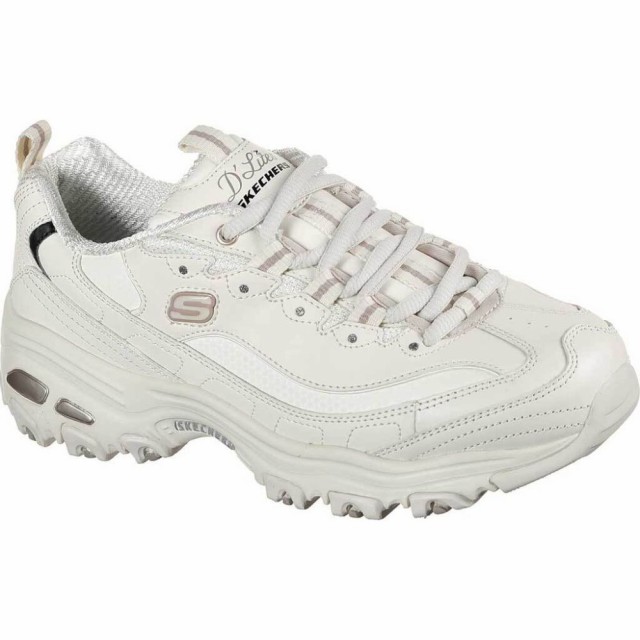 圧倒的高評価 スケッチャーズ Skechers レディース ランニング ウォーキング スニーカー シューズ 靴 Dlites Sneaker Off White 再入荷 Www Bnooon Com