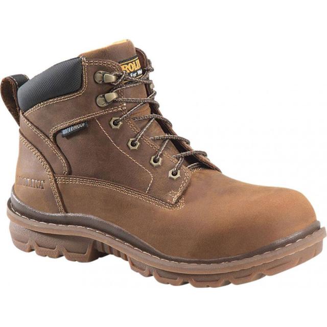 ブランドおしゃれ カロリナ Carolina メンズ ブーツ ワークブーツ シューズ 靴 Ca3058 6 Dormite Lo Waterproof Soft Toe Work Boot Neutral Mahogany Lea 全ての Kasam Org