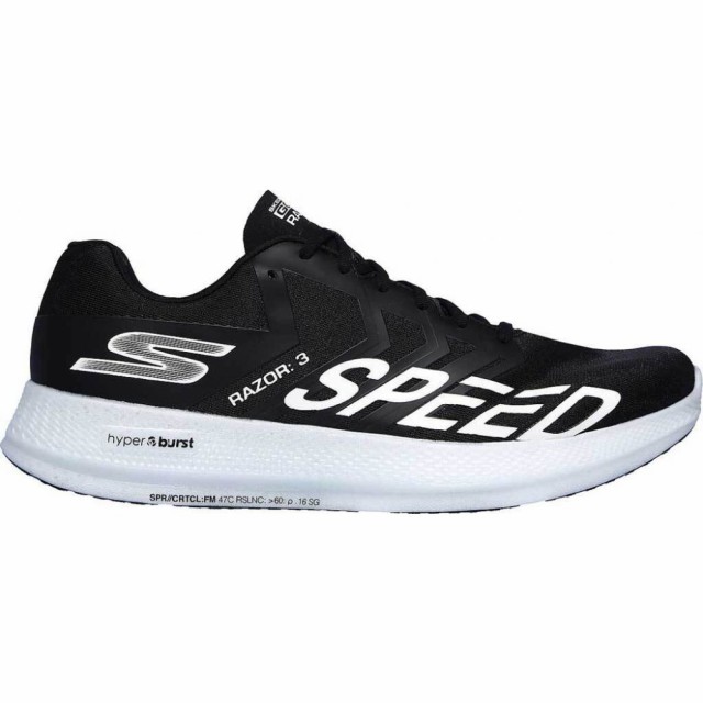 国産大得価 スケッチャーズ GOrun Razor 3 Hyper Running Sneaker Black/Whiteの通販はau PAY マーケット - フェルマート|商品ロットナンバー:51139728 Skechers メンズ ランニング・ウォーキング スニーカー シューズ・靴 即納特価
