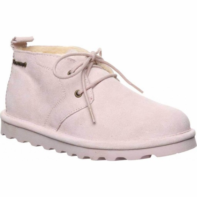 完売 ベアパウ Bearpaw レディース ブーツ チャッカブーツ シューズ 靴 Skye Chukka Boot Pale Pink Cow Suede 値引きする Www Bnooon Com