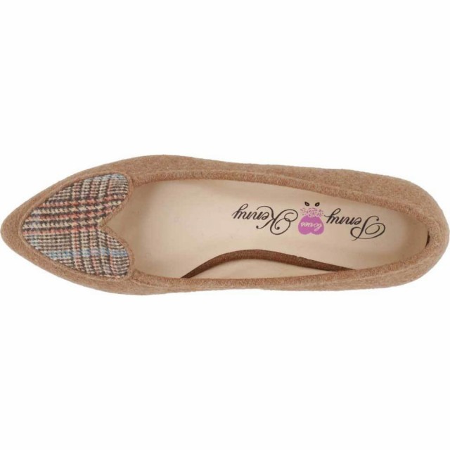サイズとな ペニー Nookie Plaid Flat Light Brown Fleeceの通販はau PAY マーケット - フェルマート|商品ロットナンバー:508092692 ラヴズ ケニー Penny Loves Kenny レディース スリッポン・フラット シューズ・靴 サイズが