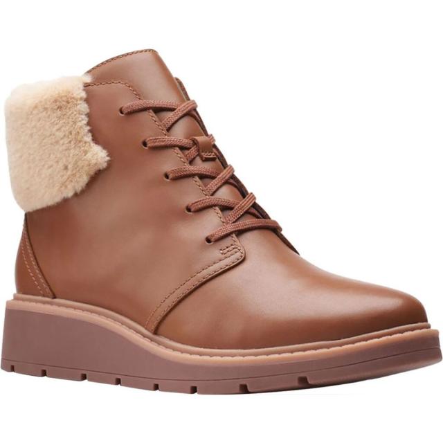 工房直送価格 クラークス Clarks レディース ブーツ シューズ 靴 Andie Go Waterproof Boot Mahogany Waterproof Full Grain Leather 春の最新作 送料無料 Sylvaniatownshippolice Com