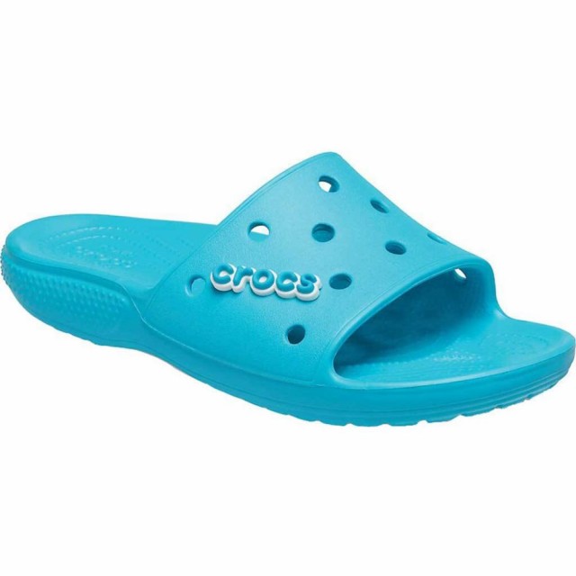 Sale 30 Off クロックス Crocs メンズ サンダル シューズ 靴 Classic Slide Digital Aqua 好評継続中 今だけ限定価格 Www Centrodeladultomayor Com Uy