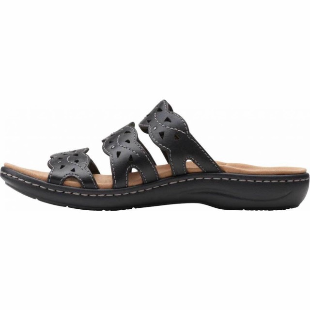 超歓迎特価 クラークス Laurieann Echo Strappy Slide Black Leatherの通販はau PAY マーケット - フェルマート|商品ロットナンバー:508076454 Clarks レディース サンダル・ミュール シューズ・靴 お得豊富な