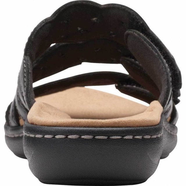 超歓迎特価 クラークス Laurieann Echo Strappy Slide Black Leatherの通販はau PAY マーケット - フェルマート｜商品ロットナンバー：508076454 Clarks レディース サンダル・ミュール シューズ・靴 お得豊富な