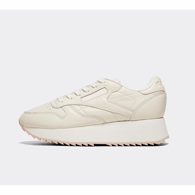 Trainer Chalk Bare Leather Beige 通販 レディース Classic シューズ Reebok Double リーボック スニーカー 靴 Www Ventacity Com