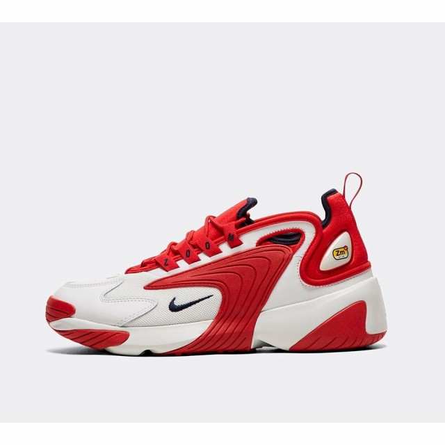 ナイキ Nike メンズ スニーカー シューズ 靴 White Off Trainer Zoom 2k Red 通販 激安