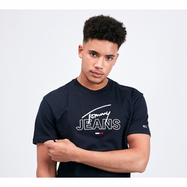 tommy jeans t shirt black