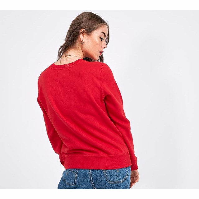 即納安い カルバンクライン Calvin Klein Jeans レディース スウェット・トレーナー トップス institutional sweatshirt Cherry Redの通販はau PAY マーケット - フェルマート｜商品ロットナンバー：401352156 大特価格安
