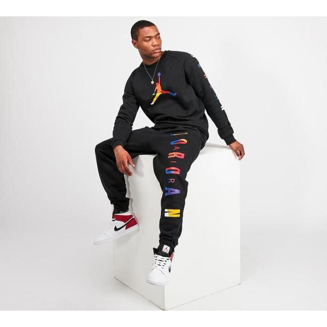 ナイキ ジョーダン Jordan メンズ スウェット ジャージ ボトムス Pant Black パンツ Dna 訳あり商品