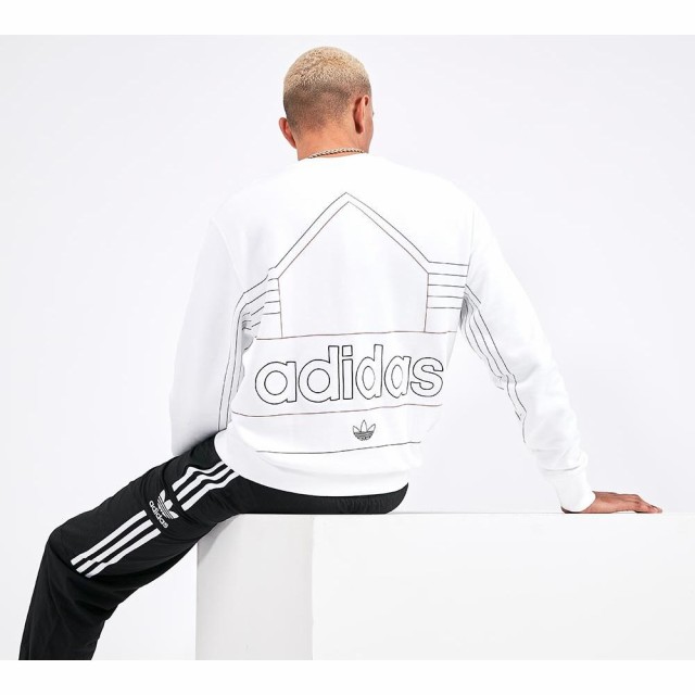 今日の超目玉 アディダス Adidas Sweatshirt Originals メンズ White Red ネットau スウェット トレーナー トップス メンズ Rivalry Sweatshirt White Red 財布ベルトの専門店 東京リッチ 0929ef31 Autozilla Co