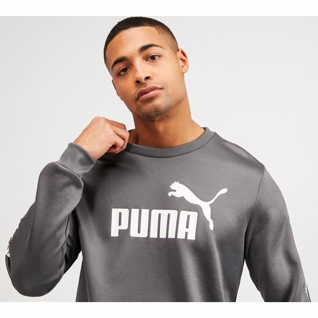 SALE低価 プーマ Puma メンズ スウェット・トレーナー トップス poly tape sweatshirt Charcoal/Black/Whiteの通販はau PAY マーケット - フェルマート|商品ロットナンバー:463459801 高評価
