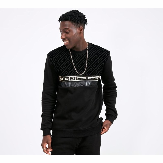 国産最新作 グロリアスギャングスタ kango sweatshirt Black/Black Flockの通販はau PAY マーケット - フェルマート|商品ロットナンバー:401353418 Glorious Gangsta メンズ スウェット・トレーナー トップス 定番正規店