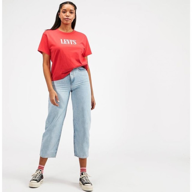 100%新品SALE リーバイス Graphic Logo Varsity T-Shirt Tomato Redの通販はau PAY マーケット - フェルマート|商品ロットナンバー:443626426 Levis レディース Tシャツ トップス 格安新作