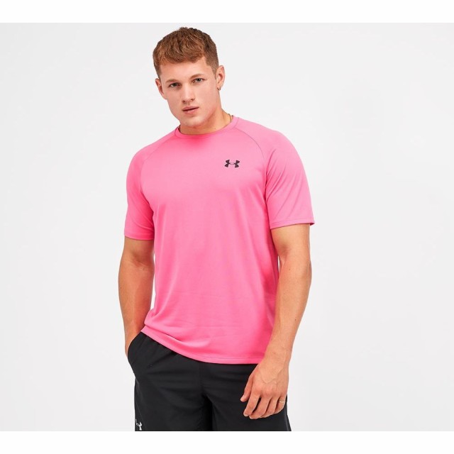 人気ブランド アンダーアーマー Under Armour メンズ Tシャツ トップス Tech 2 0 T Shirt Pink Www Cdsdp Org