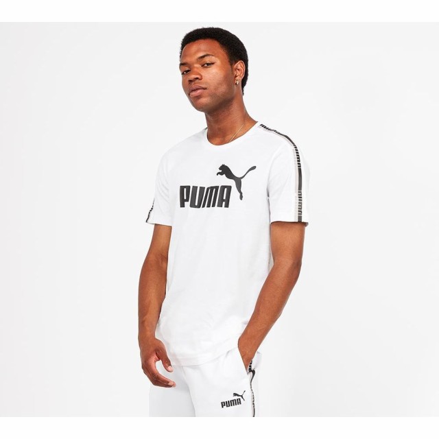 通販再入荷 プーマ tape t-shirt Whiteの通販はau PAY マーケット - フェルマート|商品ロットナンバー:463459783 Puma メンズ Tシャツ トップス 高品質低価