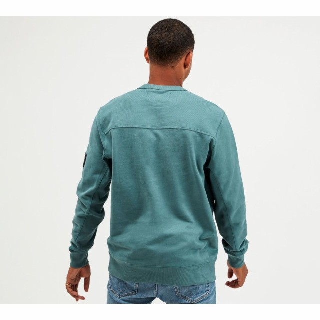 特価日本製 カルバンクライン monogram badge sweatshirt Greenの通販はau PAY マーケット - フェルマート｜商品ロットナンバー：463459592 Calvin Klein Jeans メンズ スウェット・トレーナー トップス 豊富な特価