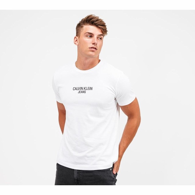 超激得超激得HOT カルバンクライン Calvin Klein Jeans メンズ Tシャツ トップス back institutional t-shirt Bright Whiteの通販はau PAY マーケット - フェルマート｜商品ロットナンバー：463459564 本物保証得価