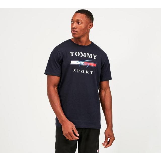 正規激安 トミーヒルフィガー Tommy Sport メンズ Tシャツ トップス Graphic Flag Logo T Shirt 正規激安 トミーヒルフィガー Tommy Sport メンズ Tシャツ トップス Graphic Flag Logo T Shirt