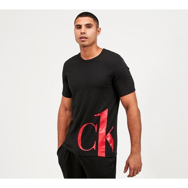 希少 カルバンクライン Calvin Klein メンズ Tシャツ トップス Large Logo T Shirt Black Www Kuaforhanife Com