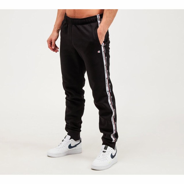 チャンピオン Champion メンズ ジョガーパンツ ボトムス・パンツ American Tape Linear Logo Fleece Jogger  Black - www.comingpuglia.it