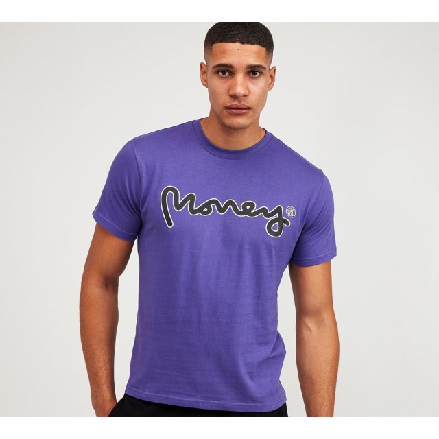 購入の割引 メンズ Sig Clothing トップス High メンズ Clothing T Shirt Money マネークロージング Tシャツ マネークロージング Pop Purple Black 販売取寄