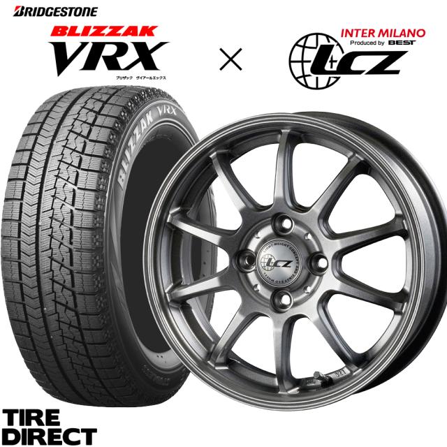 超特価セール 21年製 日本製 Vrx 155 65r14 ホイールセット 新品 ブリヂストン Blizzak 軽量アルミ Lcz 010 14インチ 4 5j 4本セット 欠品カラー再入荷 Nccollege Org