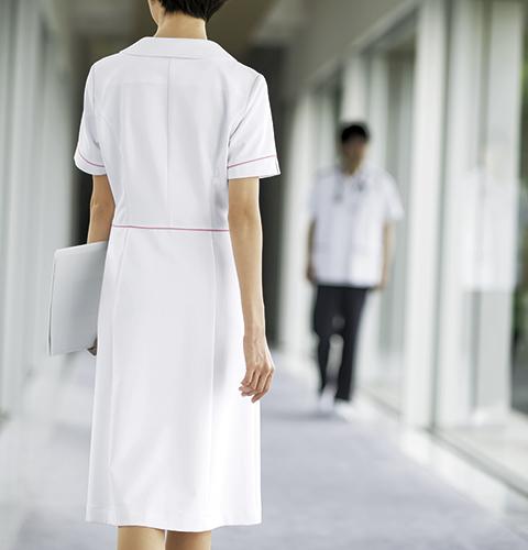 ぽっきりsale対象 Op3048 オンワード ラフィーリア 着て美しい ナースワンピース 白衣 医療用白衣 看護師用 ナース 白 ホワイト ナース ワンピース 100 本物保証 Farmerscentre Com Ng